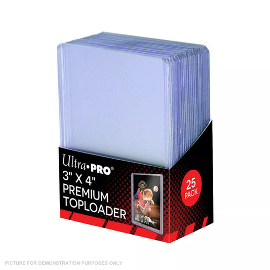 Ultra Pro Thick Toploader 透明厚版硬卡夾 (25個) - 卡野家 CardNoya